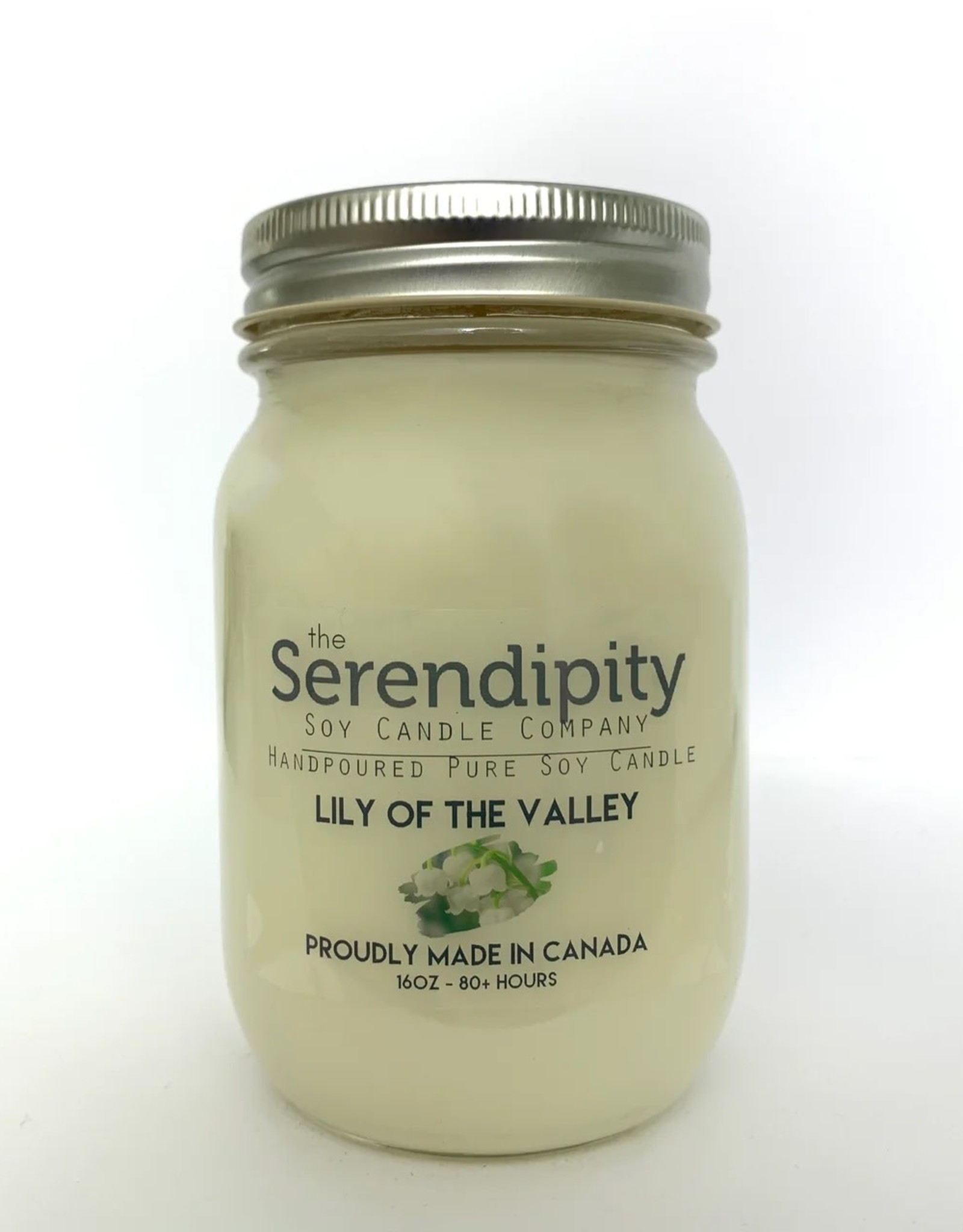 Serendipity Soy Candles 16oz Jar Candle - Lily of the Valley