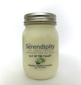 Serendipity Soy Candles 16oz Jar Candle - Lily of the Valley