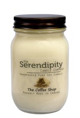 Serendipity Soy Candles 16oz Jar Candle - The Coffee Shop