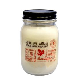 Serendipity Soy Candles 16oz Jar Candle - Ontario Maple