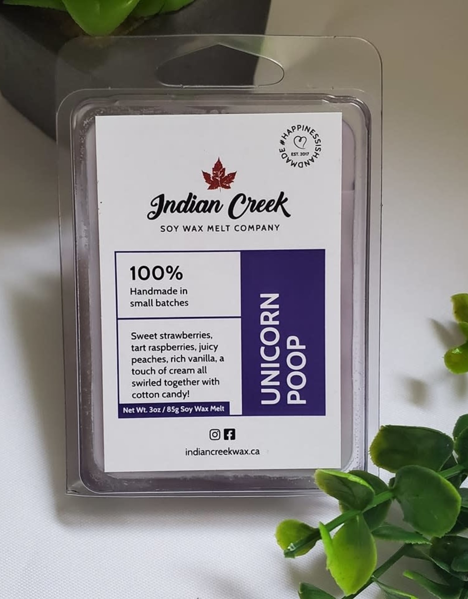 Indian Creek Wax Soy Wax Melts - Unicorn Poop