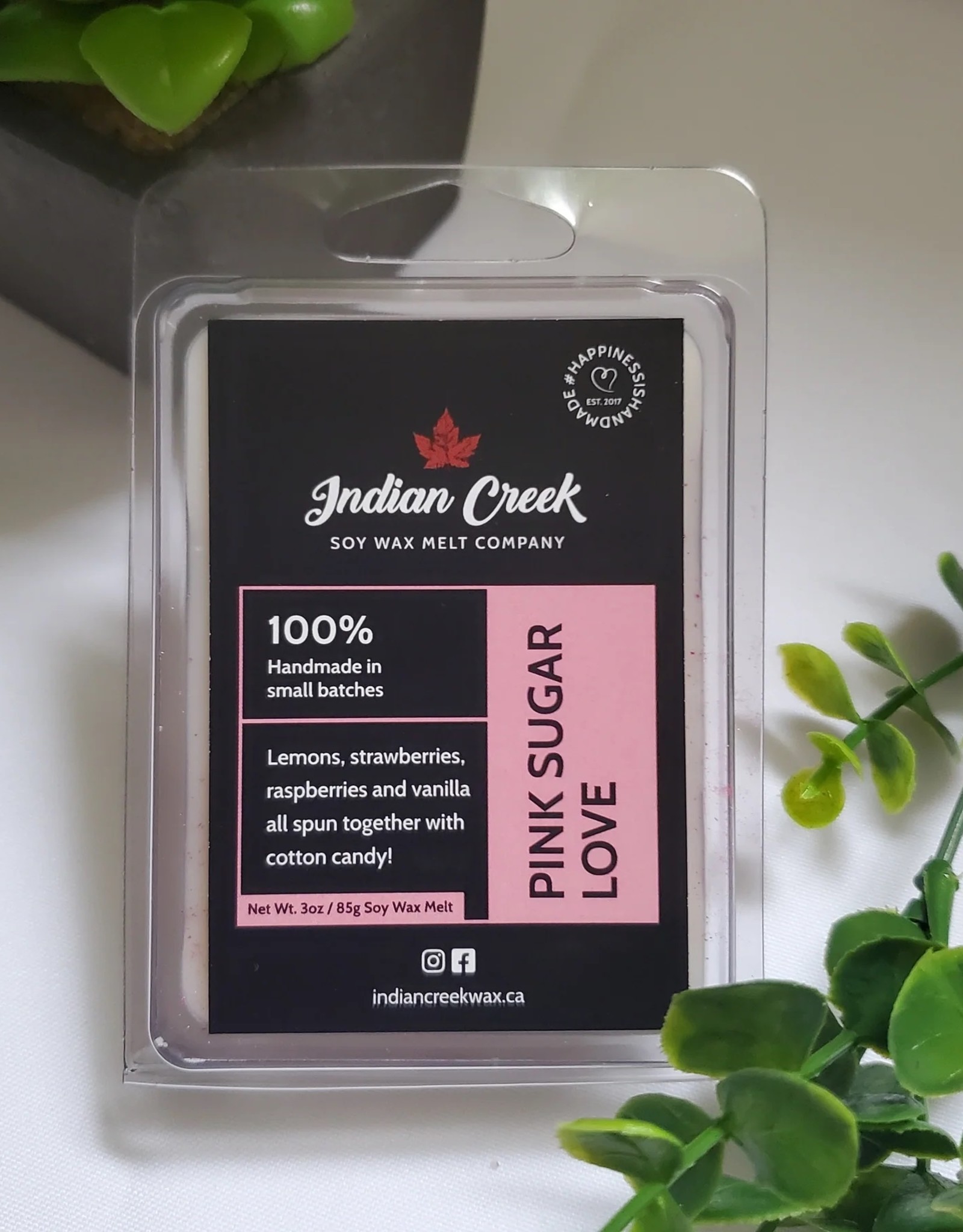 Indian Creek Wax Soy Wax Melts - Pink Sugar Love