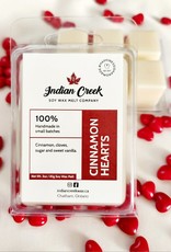 Indian Creek Wax Soy Wax Melts - Cinnamon Hearts