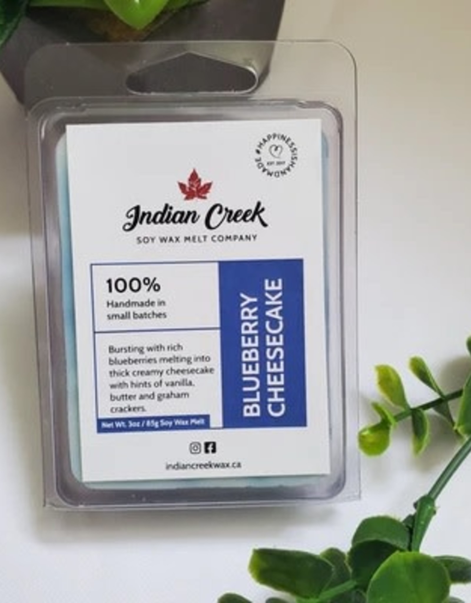 Indian Creek Wax Soy Wax Melts - Blueberry Cheesecake