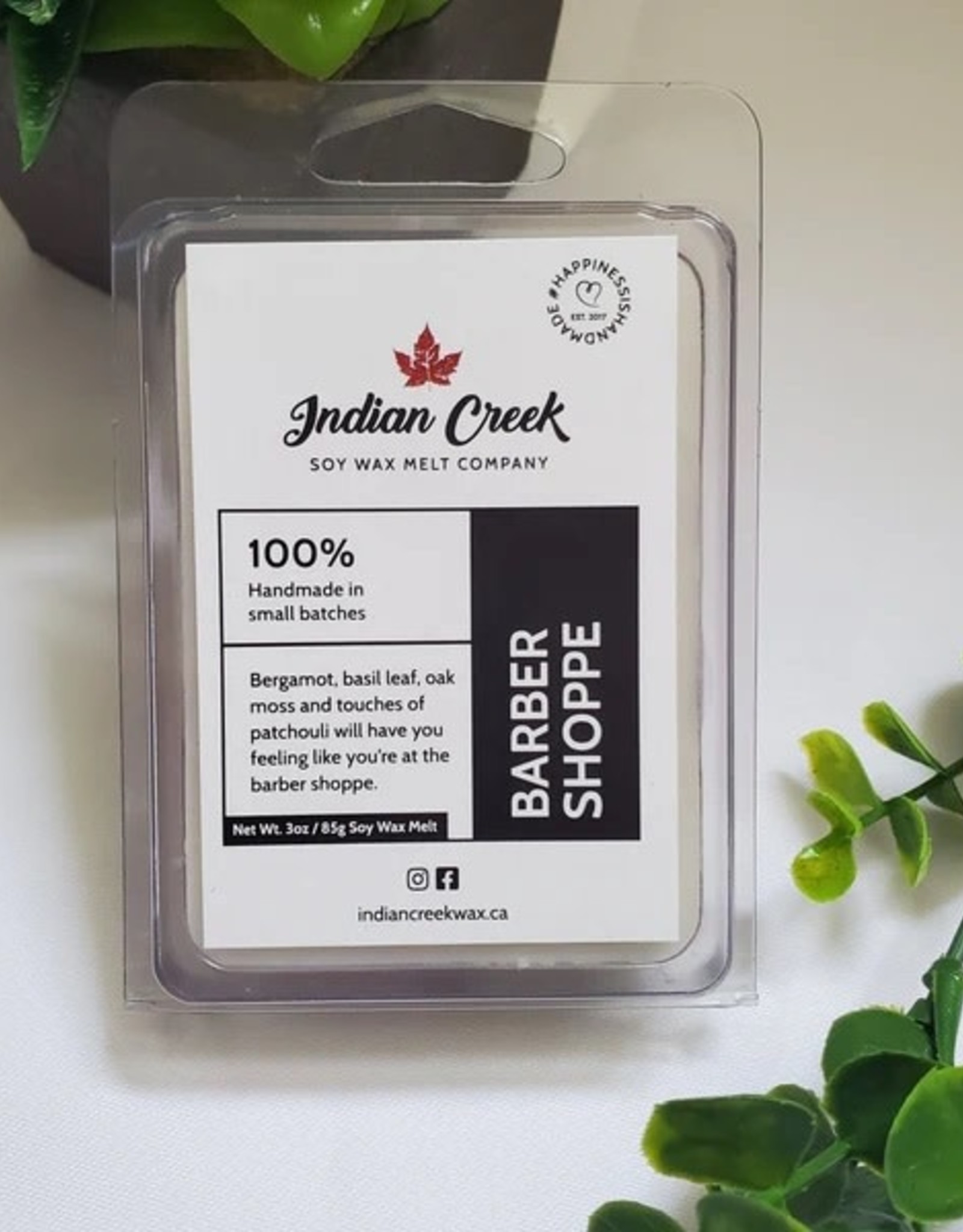 Indian Creek Wax Soy Wax Melts Barber Shoppe