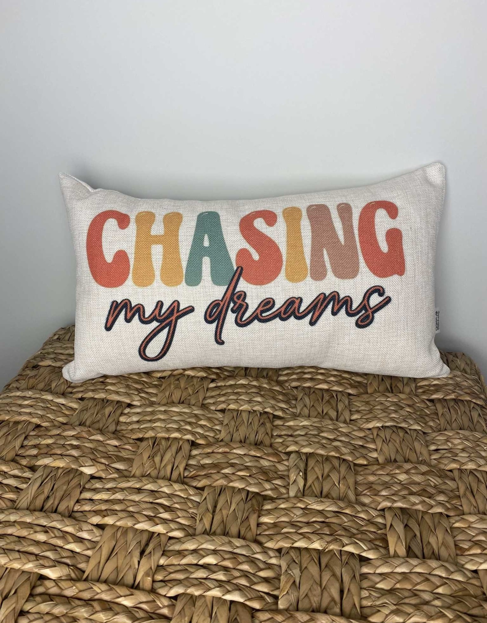 Chasing My Dreams pillow