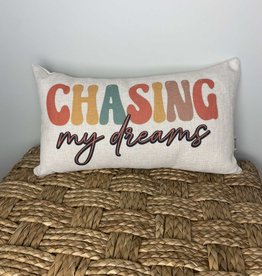 Chasing My Dreams pillow