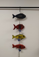 Whimsical Wooden Fish - various colours