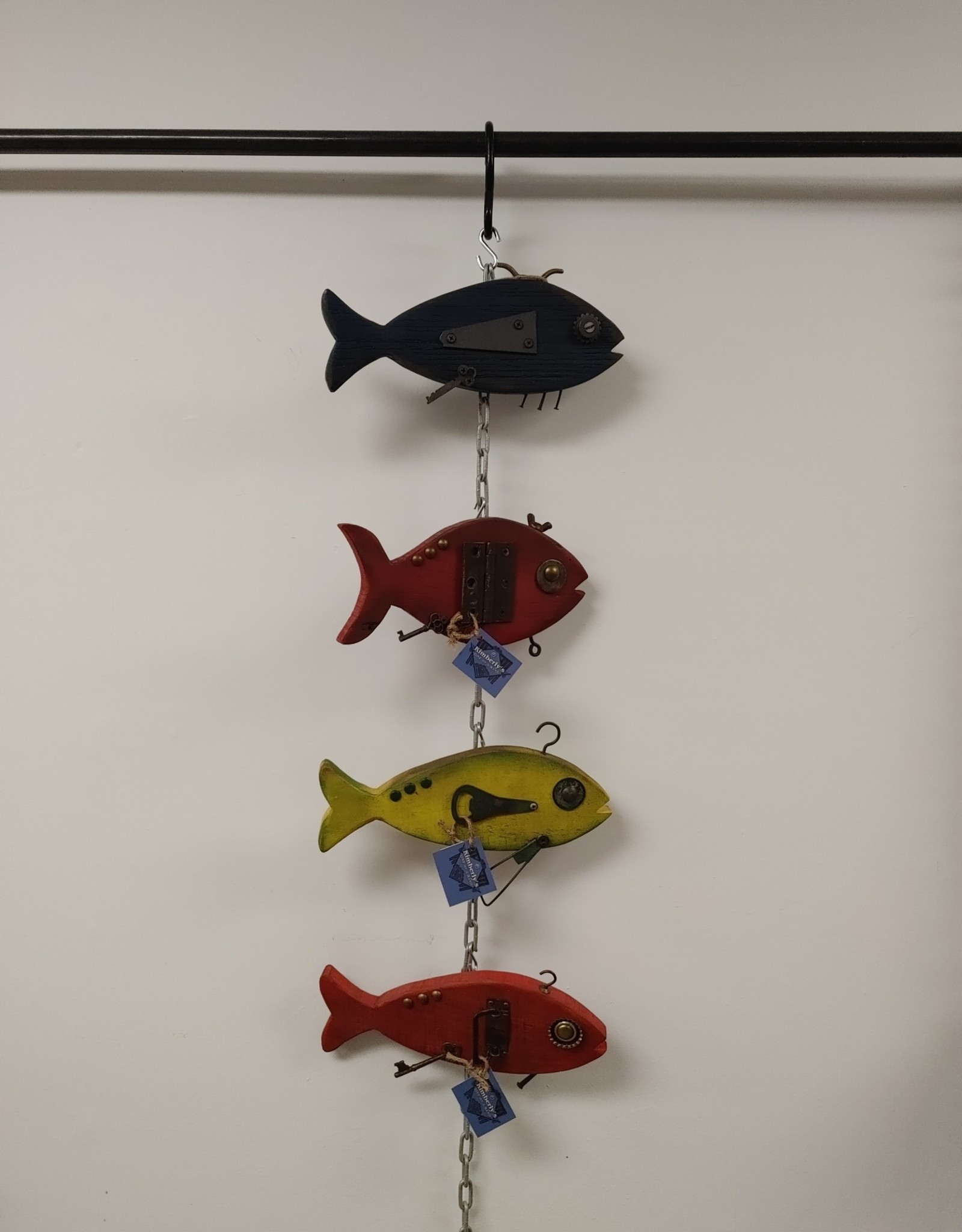 Whimsical Wooden Fish - various colours