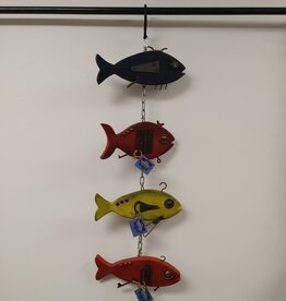 Whimsical Wooden Fish - various colours
