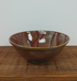 Small Multi-Coloured Pottery Bowl