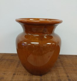 Vintage Royal Haeger Pottery Vase - Brown Drip Glaze