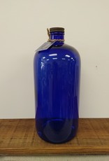 Vintage Large Cobalt Blue Bottle