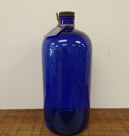 Vintage Large Cobalt Blue Bottle