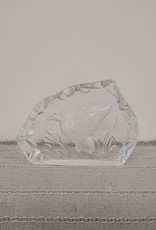 Duck Glass Paperweight