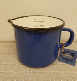 Blue Emailul Enamel Measuring Cup - 1500ml