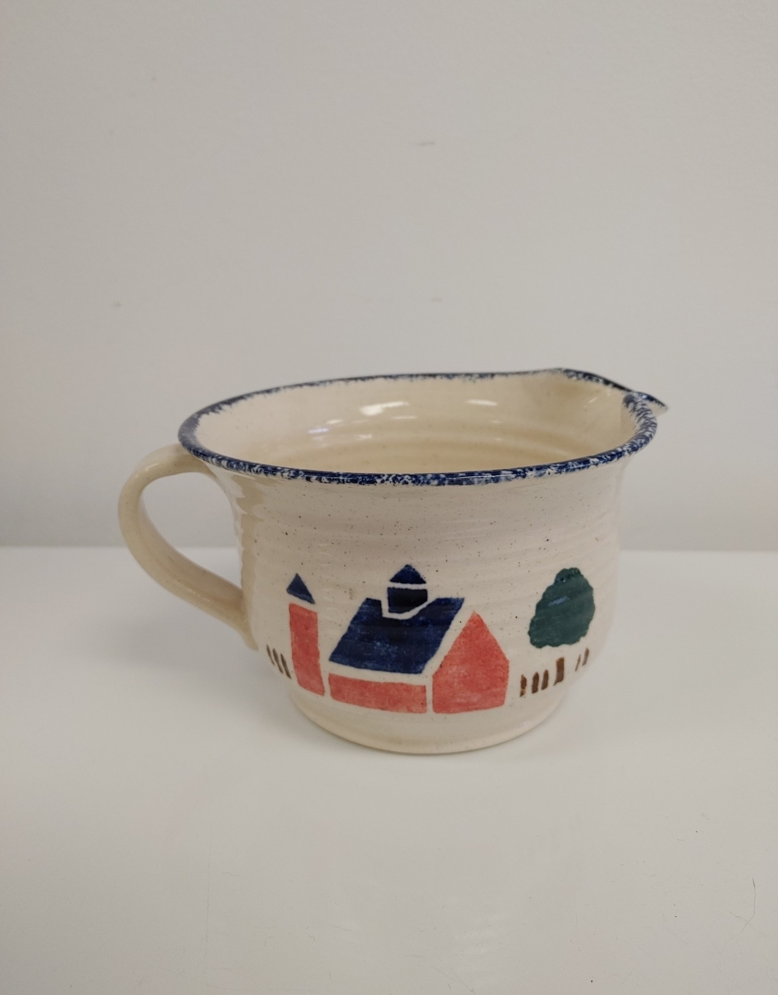 Vintage Ceramic Barn Pitcher