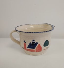 Vintage Ceramic Barn Pitcher