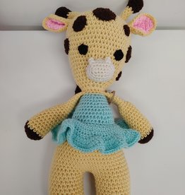 Crocheted Large Stuffie - Girl Giraffe