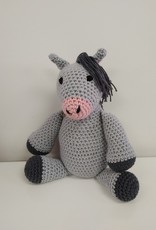 Crocheted Medium Stuffie - Horse