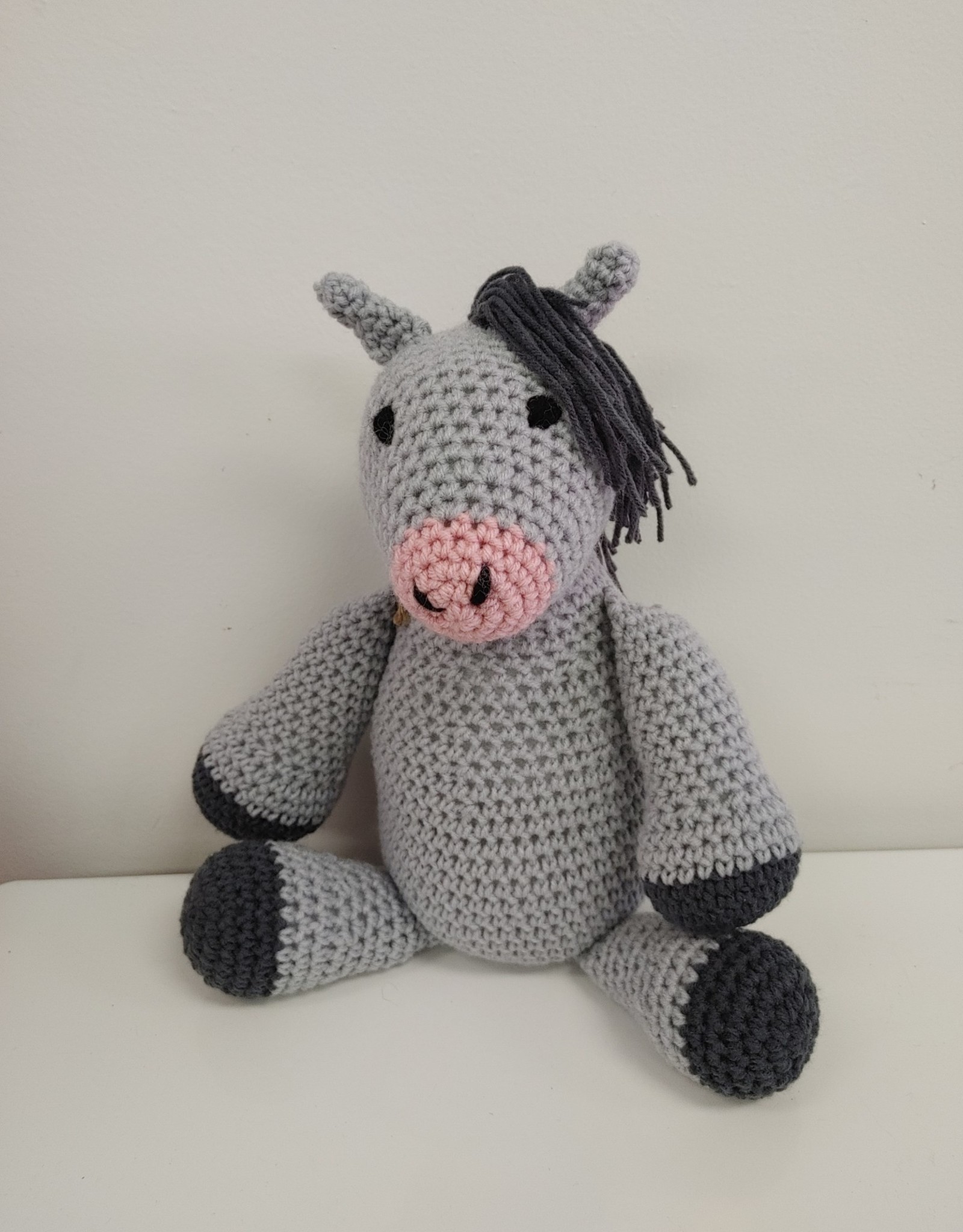 Crocheted Medium Stuffie - Horse