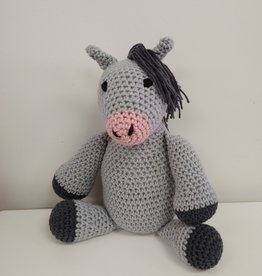 Crocheted Medium Stuffie - Horse
