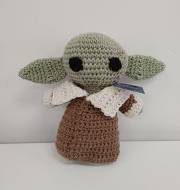 Crocheted Medium Stuffie - Yoda