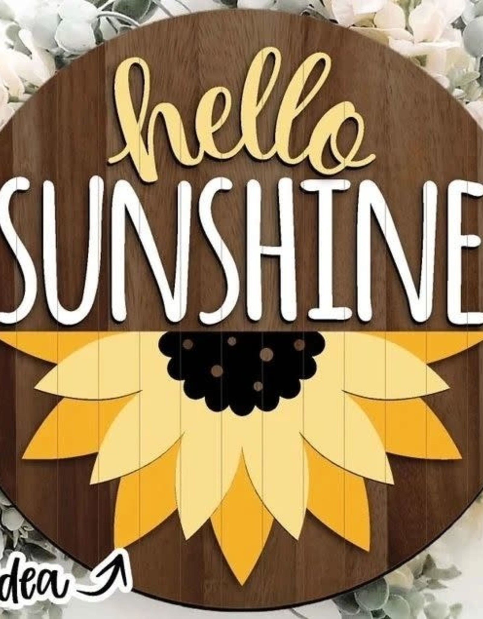 Spring/Summer Round DIY Kit - Hello Sunshine