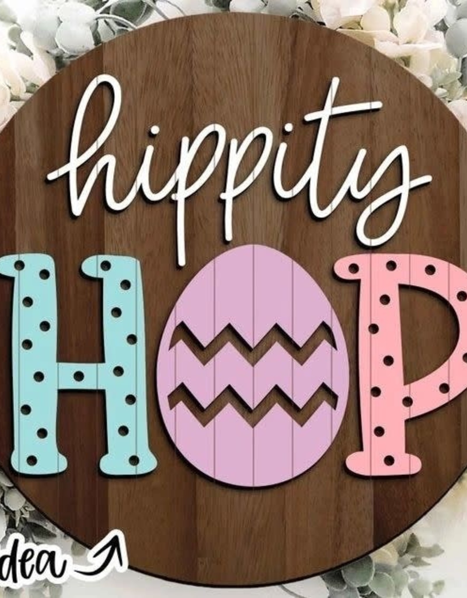 Spring/Summer Round DIY Kit - Hippity Hop
