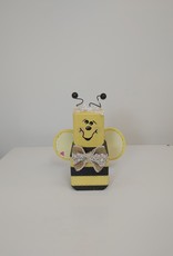 Whimsical Wooden Bee