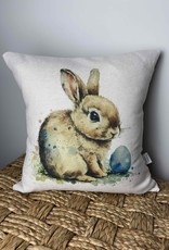 Bunny w/egg pillow