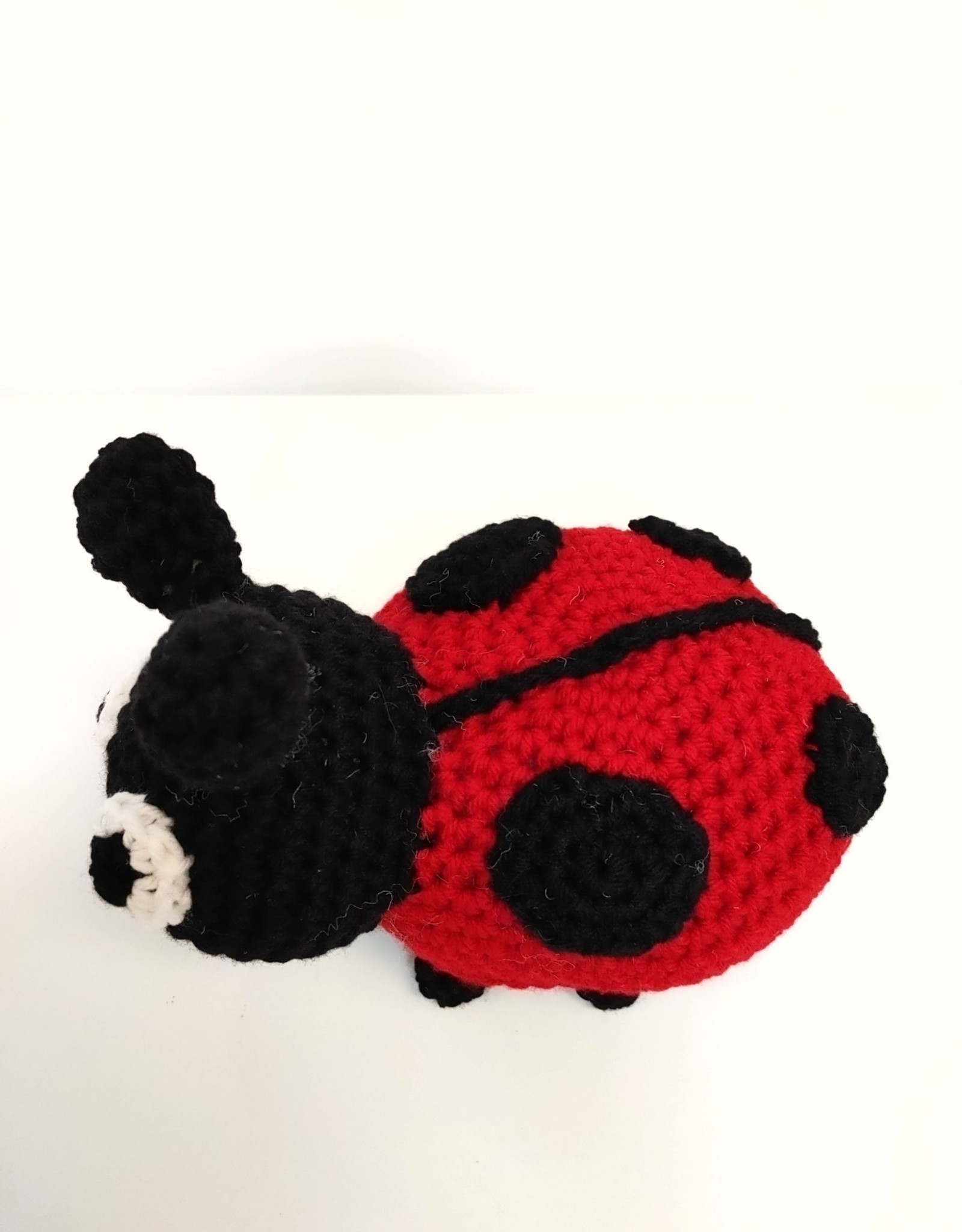 Crocheted Small Stuffie - Ladybug