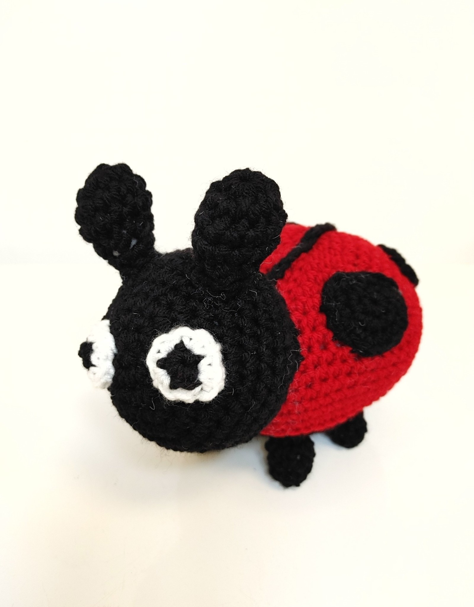 Crocheted Small Stuffie - Ladybug