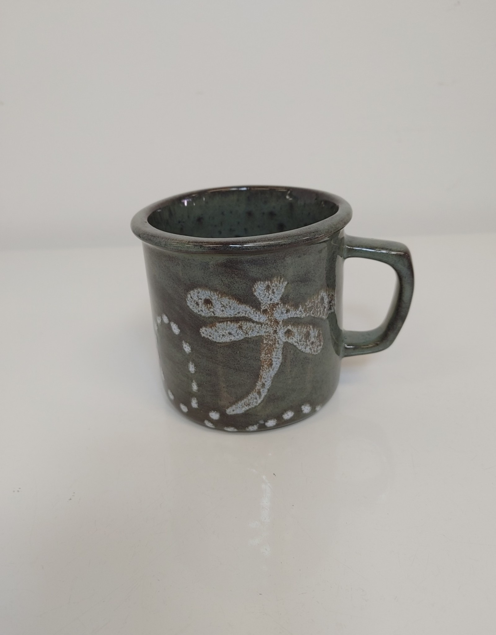 Clayworks & Candles Dragonfly Tea Mug - D209