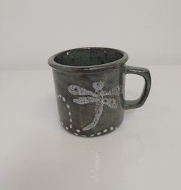 Clayworks & Candles Dragonfly Tea Mug - D209