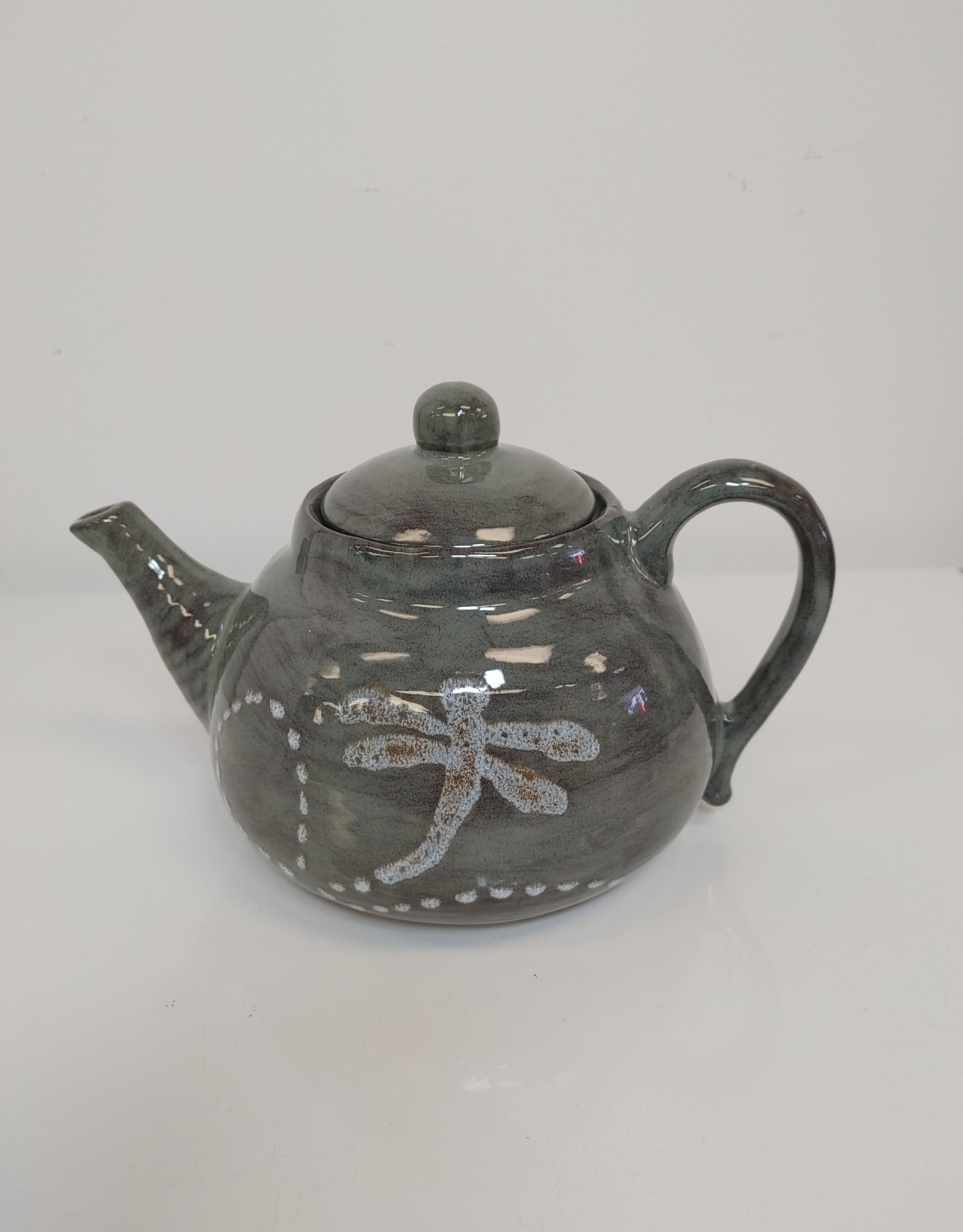 Clayworks & Candles Dragonfly Teapot - D130