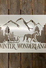 Stencil S0577 - Winter Wonderland