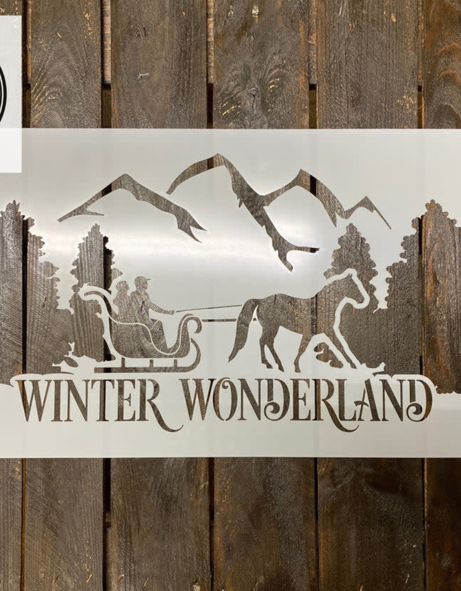 Stencil S0577 - Winter Wonderland