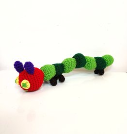 Crocheted Medium Stuffie - Hungry Caterpillar