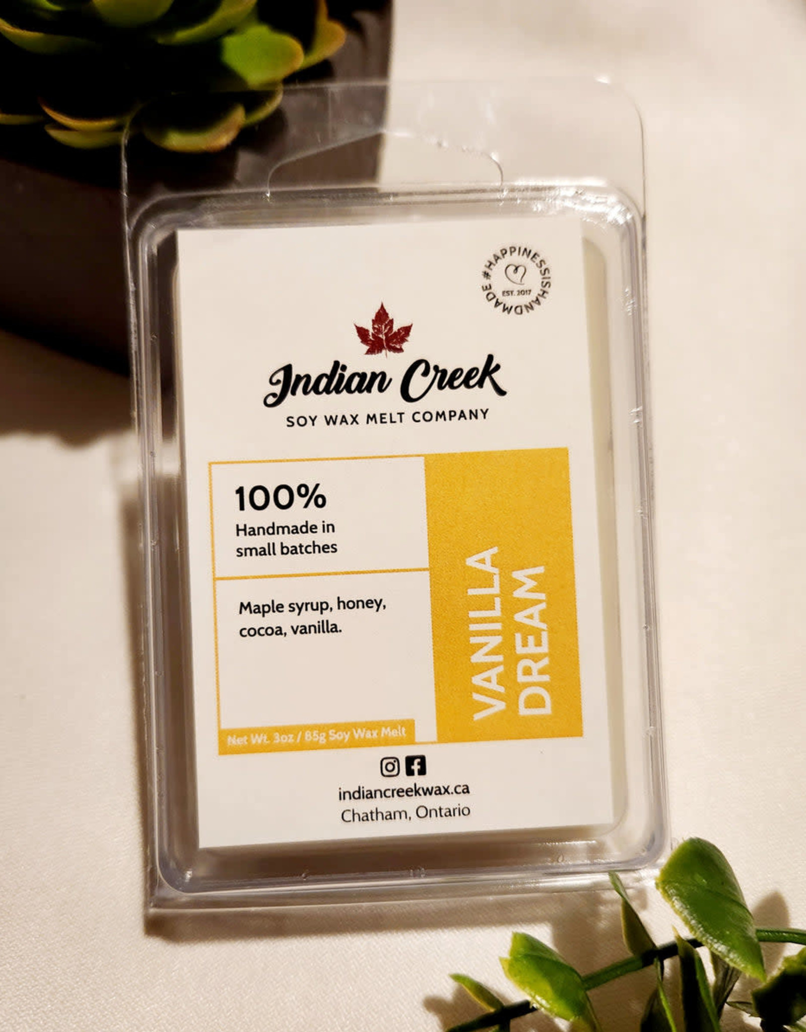 Indian Creek Wax Soy Wax Melts - Vanilla Dream