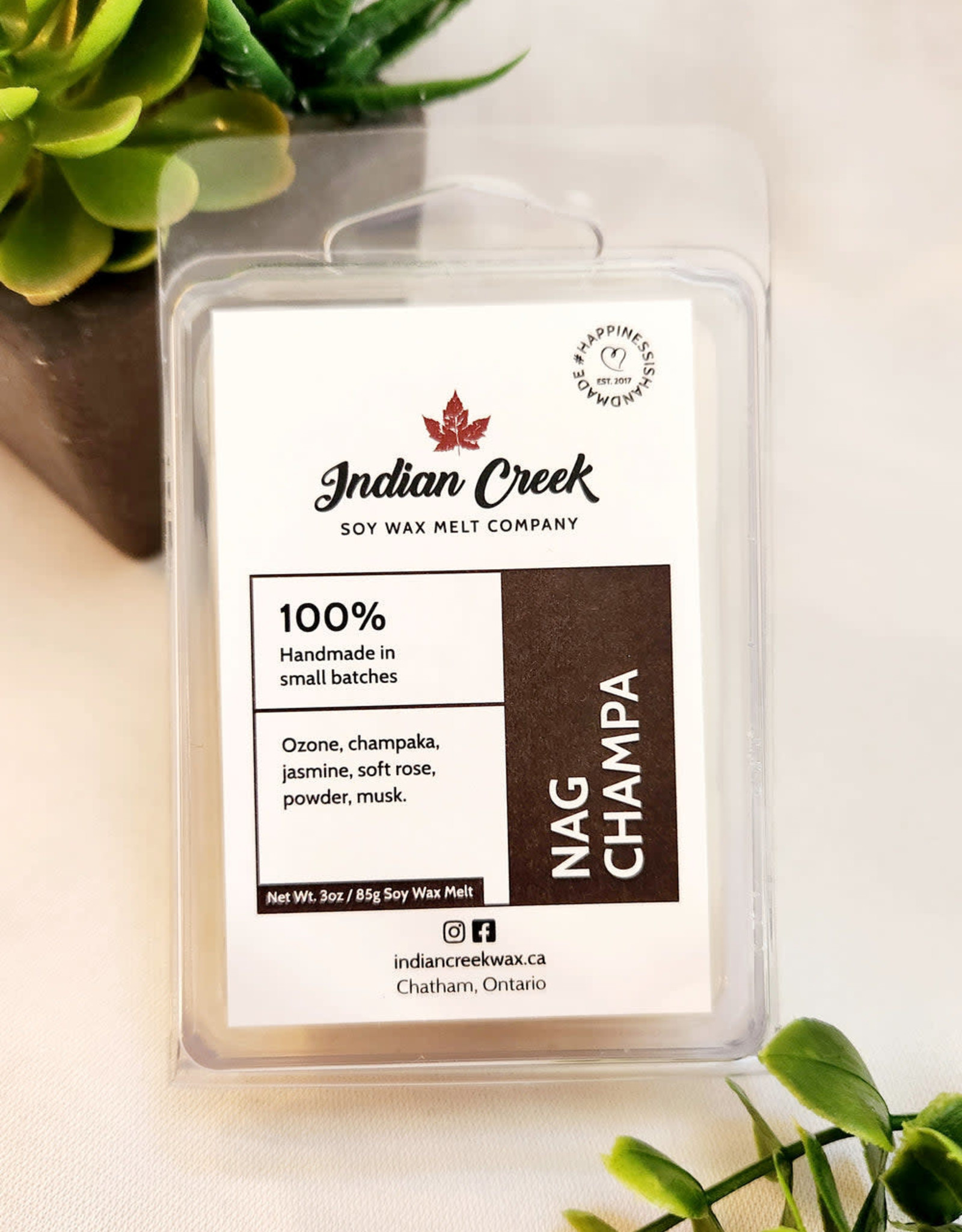 Indian Creek Wax Soy Wax Melts - Nag Champa