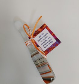 Stir Sticks/Spreaders - Orange/Teal/White