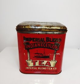Vintage Imperial Tea Co. Tin - Hamilton, Brantford, Woodstock, London