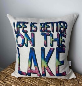 Life is Better on the Lake Pillow