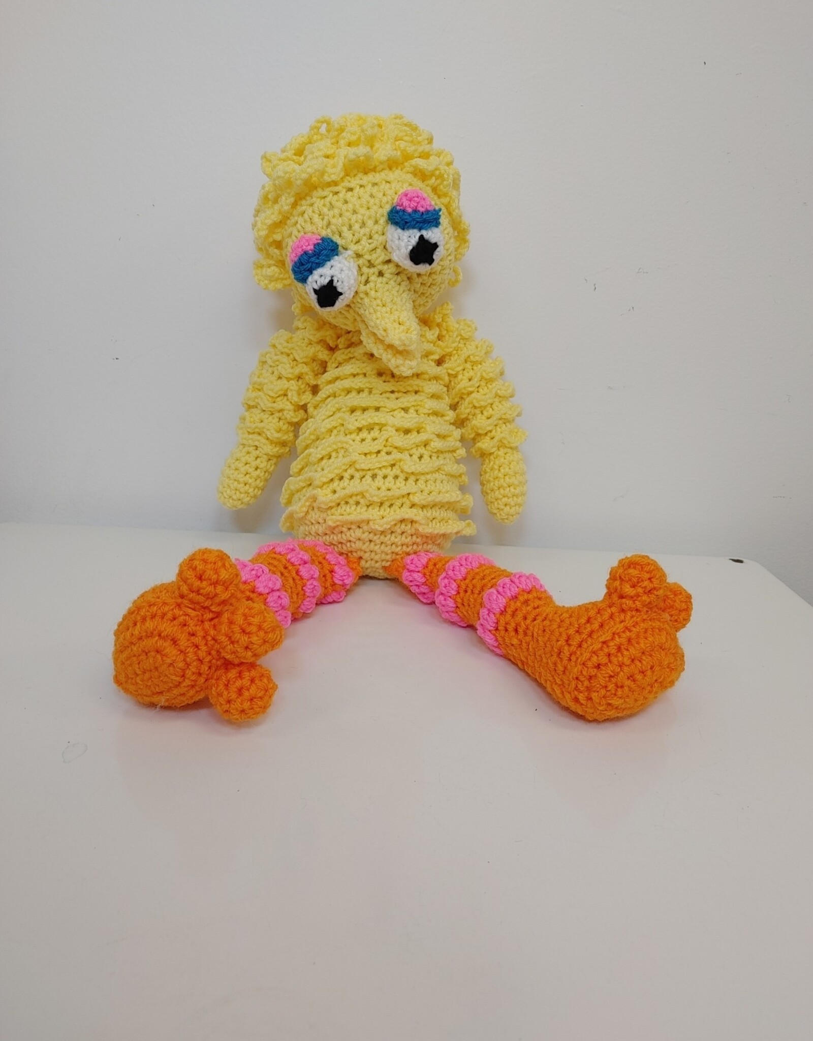 Crocheted Large Stuffie - Big Bird