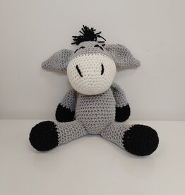 Crocheted Medium Stuffie - Donkey