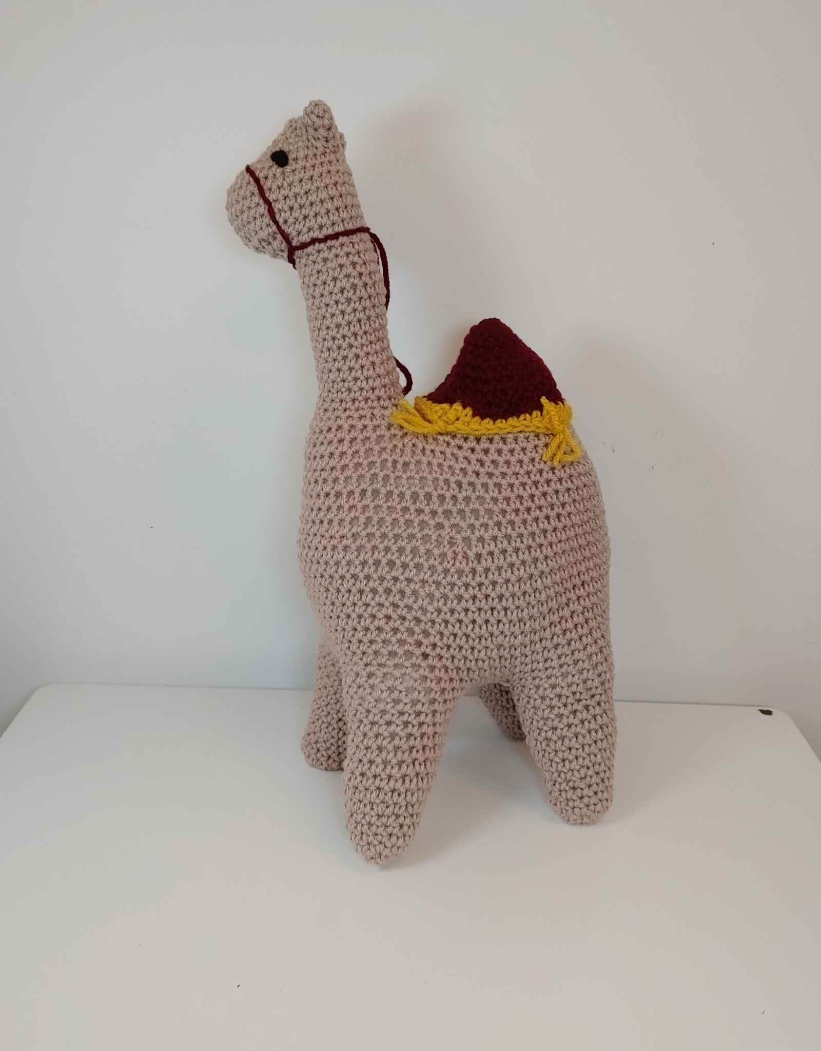Crocheted Large Stuffie - Camel