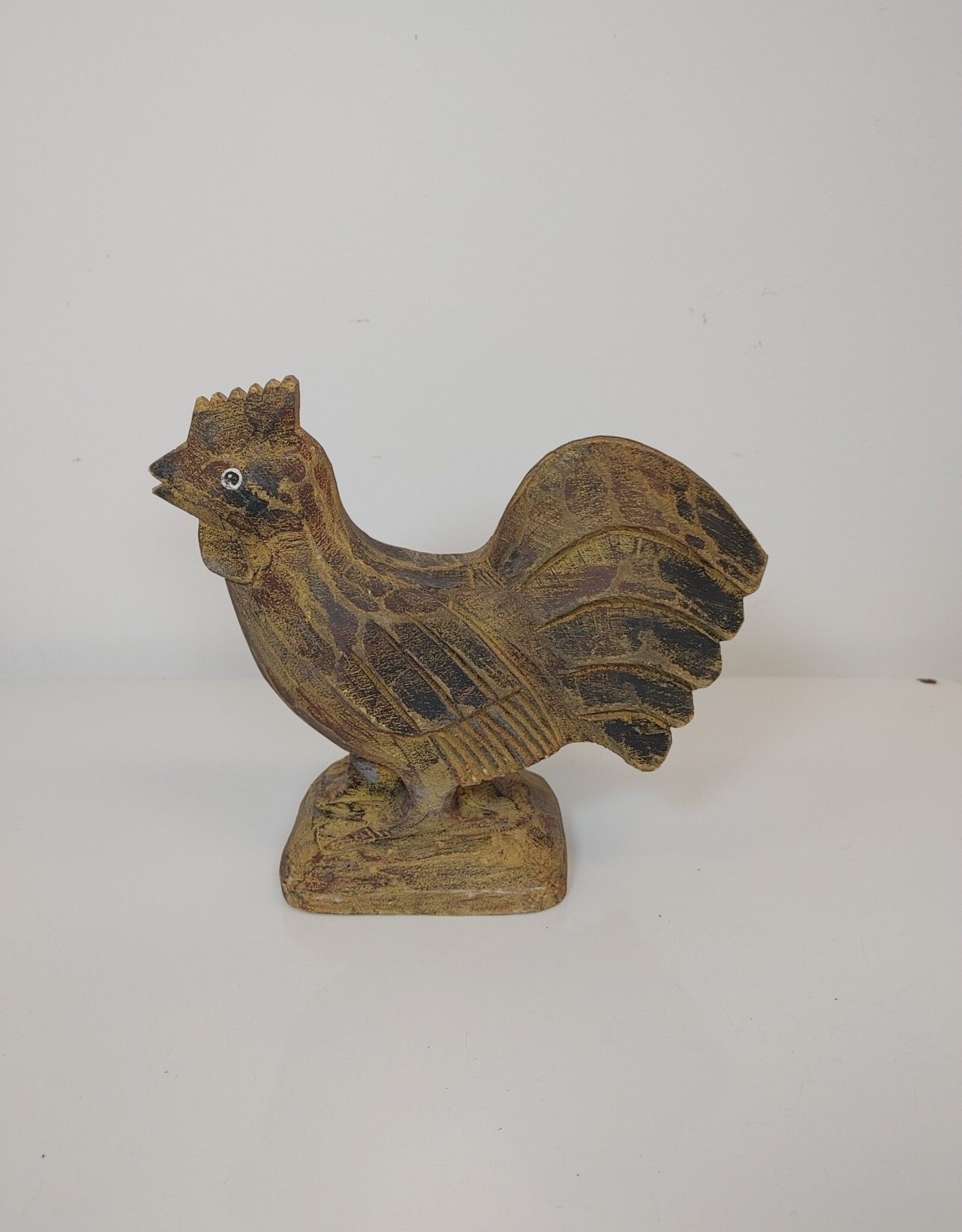 Wood Carved Chicken