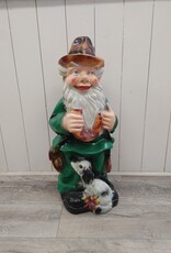 Large Vintage Garden Gnome - 29"