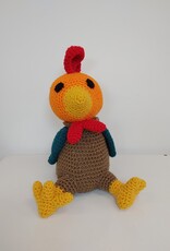 Crocheted Large Stuffie - Rooster